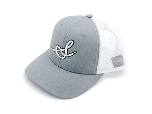 Accessories - Laces Trucker Hat (Grey/White)